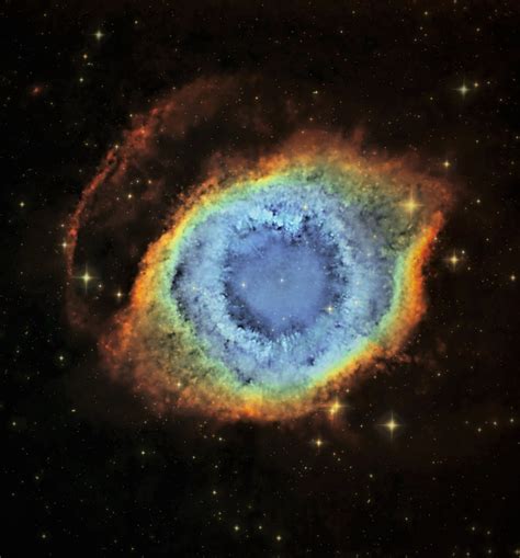 NGC 7293 - The Helix Nebula - Planetary Nebula | Telescope Live