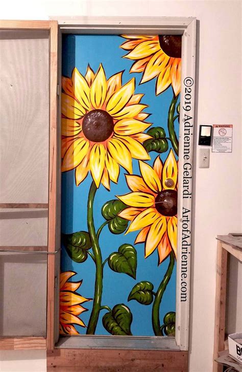 DOOR DECOR | Art room doors, Bedroom art painting, Mural wall art