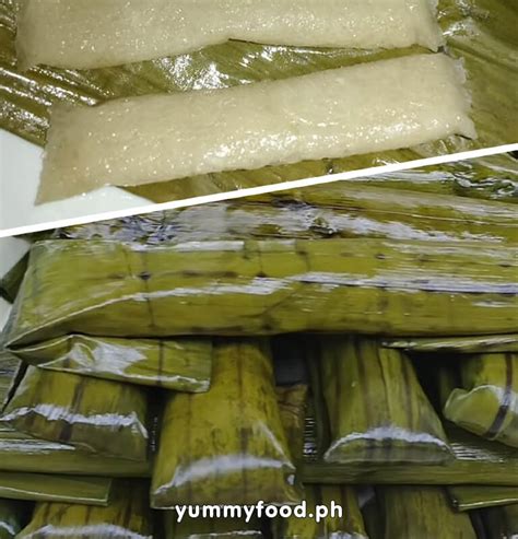 Suman Malagkit Recipe or Budbud Pilit Bisaya