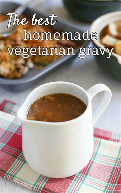 The best homemade vegetarian gravy - Amuse Your Bouche