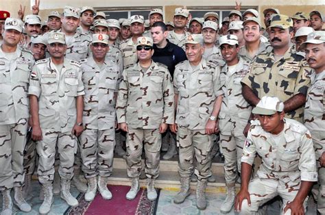 Egypt’s Sisi Visits North Sinai as Commander-in-Chief in Military ...