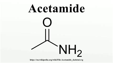 Acetamide Lewis Structure