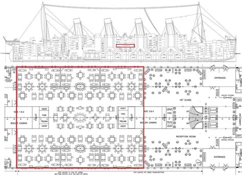 A Titanic Wreck Tour: First Class Dining Room - Titanic Connections