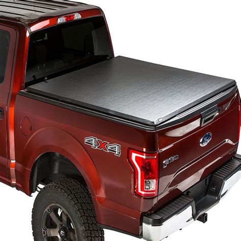 Gator Hybrid Hard Folding Vinyl Tonneau Truck Bed Cover 2005-2017 ...