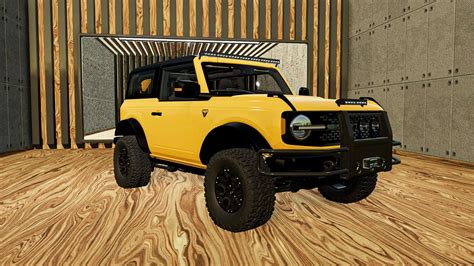 Ford Bronco 2021 V1.0.0.0 Car - Farming Simulator 2022 / 19 mod