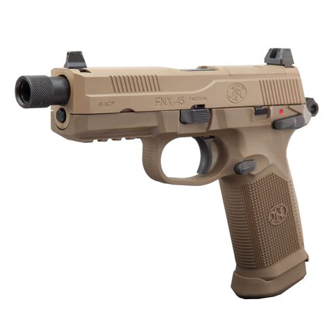 VFC FN Herstal FNX-45 Tactical mit Metallschlitten GBB 6mm BB Flat Dark ...