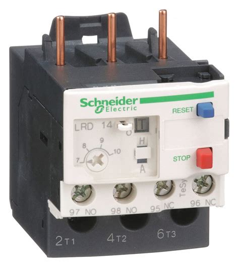 SCHNEIDER ELECTRIC Overload Relay: 7.0 to 10.0A, 10, 3 Poles ...