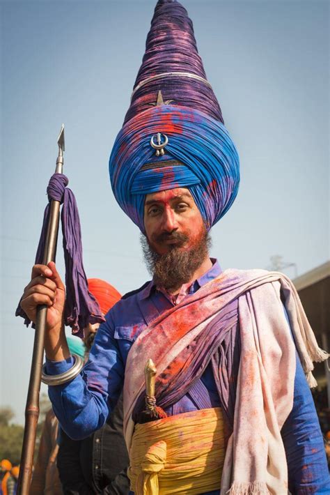 Nihang celebrates Hola Mohalla last week at Anandpur Sahib. : r/Sikh