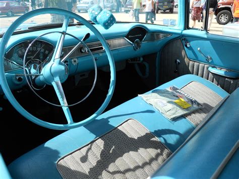 1956 Chevrolet Bel Air (interior) - a photo on Flickriver