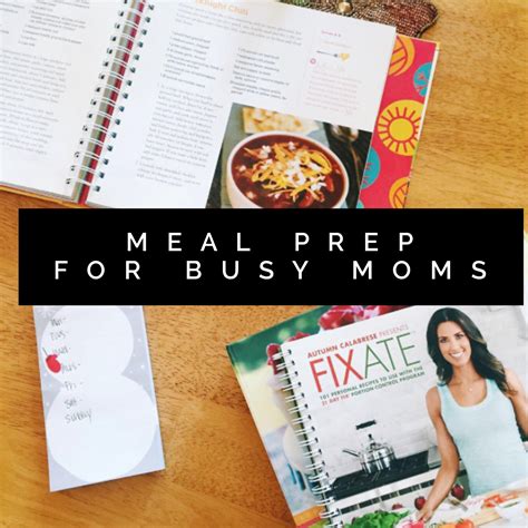 The Fitspiration: Meal Prep for Busy Moms