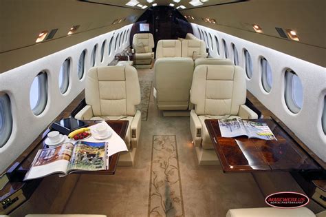 Falcon 900 Interior - ImageWerx Aerial & Aviation Photography