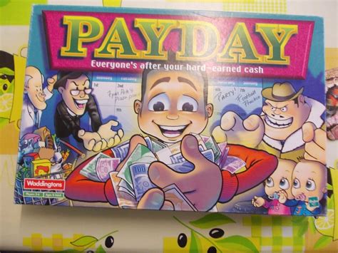 Payday Family Board Game by Waddingtons 2000 - Complete for sale online ...