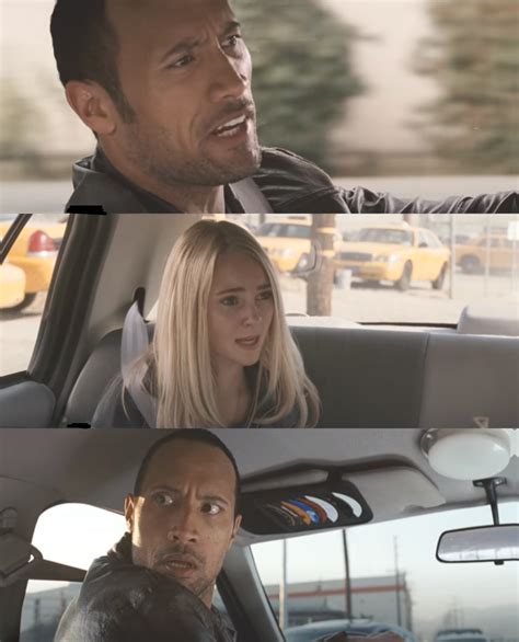 the rock driving [ d-_-b TEMPLATE ] Blank Template - Imgflip