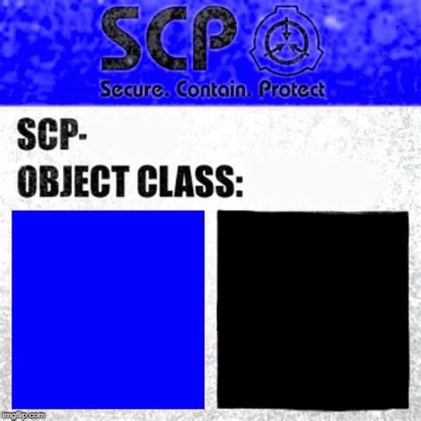 SCP Apollyon Label Template (Foundation Tale's) Blank Template - Imgflip