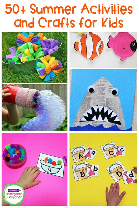 50+ Awesome Summer Activities and Crafts for Kids