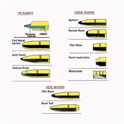 Rifle Ammunition Types