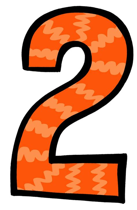 Number 2 clipart orange, Number 2 orange Transparent FREE for download ...