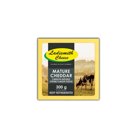 Ladismith Cheese Mature Cheddar 300g | Fleisherei Online Store