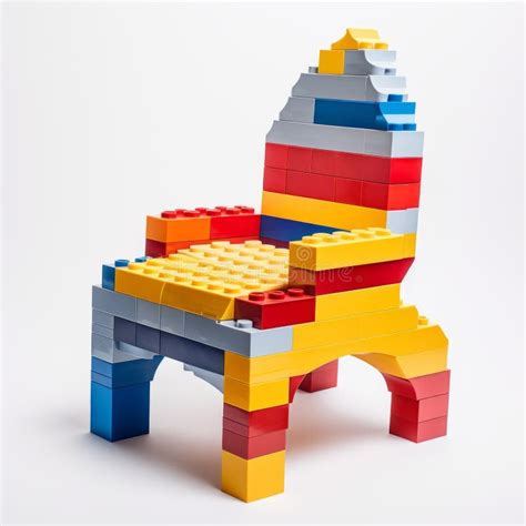 Colorful Lego Chair: Primary Abstraction and Fantastical Ruins Inspired ...