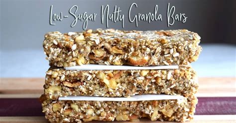 10 Best Low Fat Low Sugar Granola Bar Recipes | Yummly