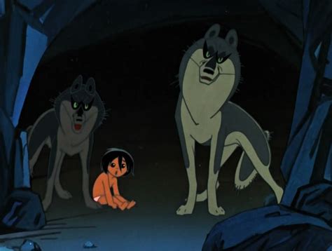 Image - Raksha and Father Wolf protecting Mowgli.jpg | Jungle Book Wiki ...