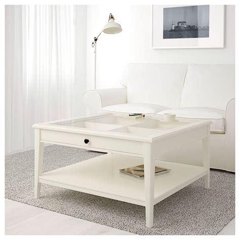 LIATORP white, glass, Coffee table, 93x93 cm - IKEA | Ikea hemnes ...