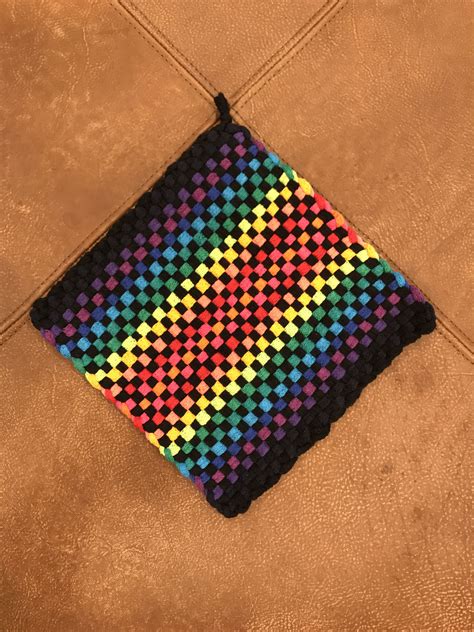 Pin by Dee Simonds on POTHOLDER LOOM | Potholder patterns, Potholder ...