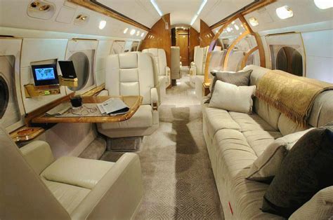 Luxury Living: Best Private Jet Interior Designs