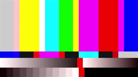 Tv Color Bars Malfunction Stock Video Footage for Free Download