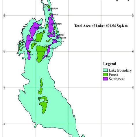 Land Use Map of Pulicat Lake in 1972 | Download Scientific Diagram