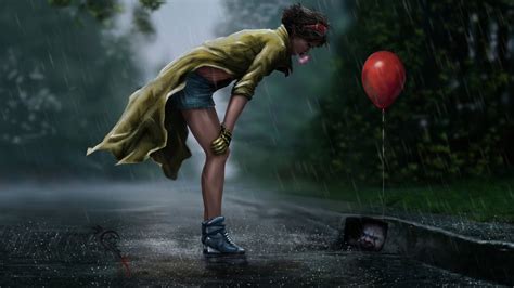 1920x1080 Pennywise Fan Art Laptop Full HD 1080P HD 4k Wallpapers ...