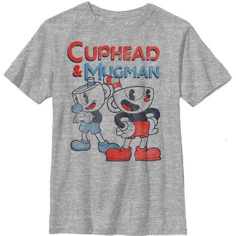 Cuphead - Cuphead Boys' Best Friend Mugman T-Shirt - Walmart.com