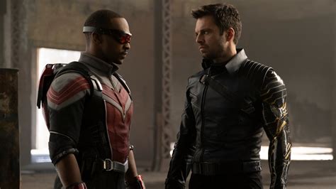 Anthony Mackie Bucky Barnes Sam Wilson Sebastian Stan HD The Falcon and ...