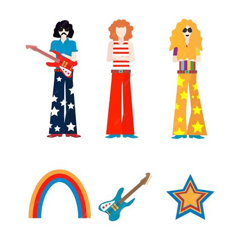 60s Music Clipart