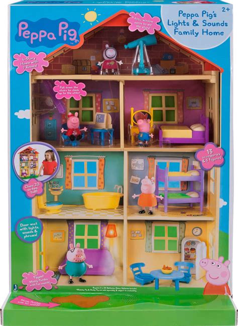 Best Buy: Jazwares Peppa Pig Feature Playset (Peppa Lights & Sounds ...