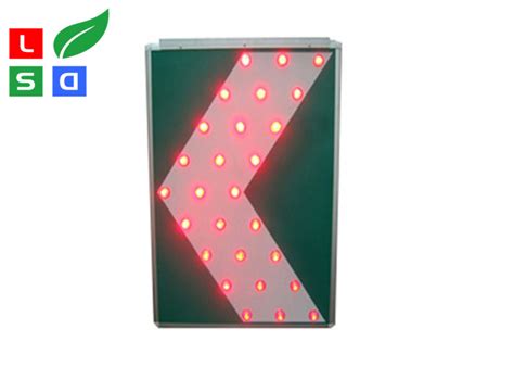 Portable 12V 10W Solar Powered Led Traffic Signs Solar Road Signs For ...