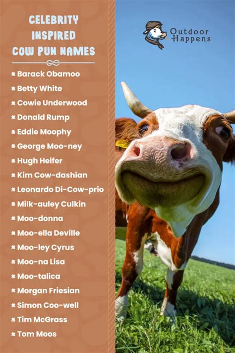 275+ Cute and Funny Cow Names 🐮 From Moodonna to Donald Rump