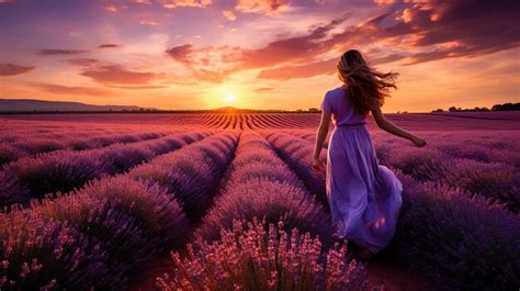 Premium AI Image | Best Photography Lavender Fields in Stunning 169 ...