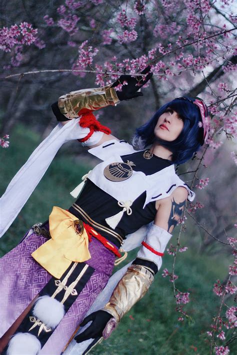 Kujou Sara - Genshin Impact Cosplay I by RachAsakawa on DeviantArt