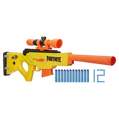 Nerf Fortnite BASR-L Blaster, Includes 12 Official Darts, Kids Toy for ...