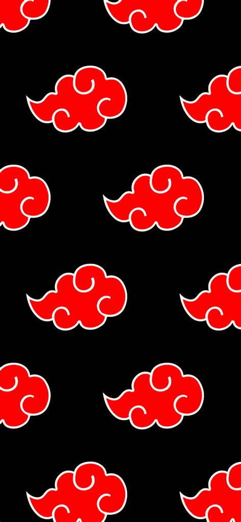 Akatsuki's cloud amoled, naruto cloud HD phone wallpaper | Pxfuel