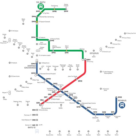 Sarawak Metro Unveils Coverage Map For Kuching’s Upcoming Autonomous ...