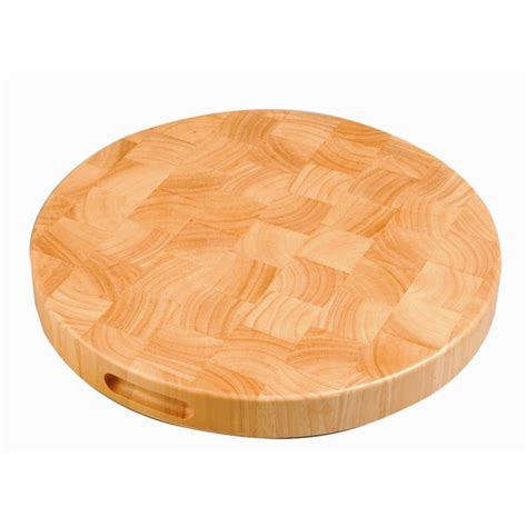 [Tabla de cortar de madera redonda Vogue C488] En Stock | PepeBar.com