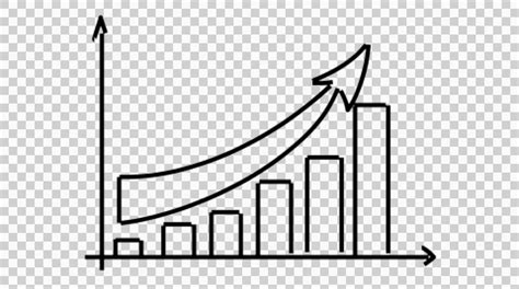 Bar Graph arrow going up line drawing il... | Stock Video | Pond5