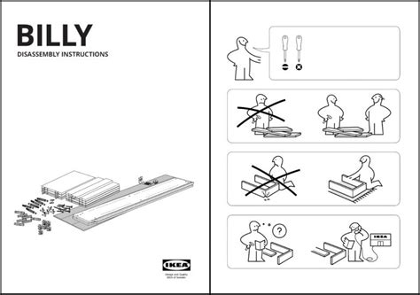 Ikea creates disassembly instructions for their best-selling furniture ...