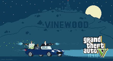 GTA 5 Pixel Art, HD wallpaper | Peakpx