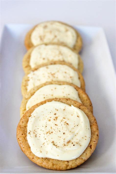 Eggnog Cookies | TheBestDessertRecipes.com