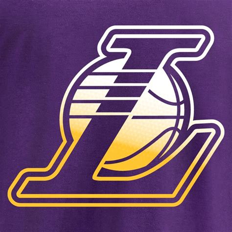 Men's Los Angeles Lakers Fanatics Branded Purple Gradient Logo Pullover ...