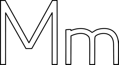 Letter M Clipart