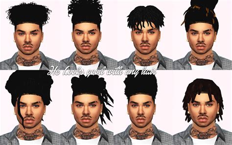 Supreme The Sims 4 Black Male Hairstyles Easy Rockabilly For Short Hair ...